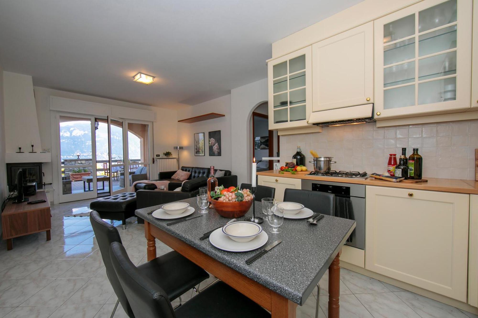 Sonenga Panoramic Terrace Apartment Menaggio Exterior photo