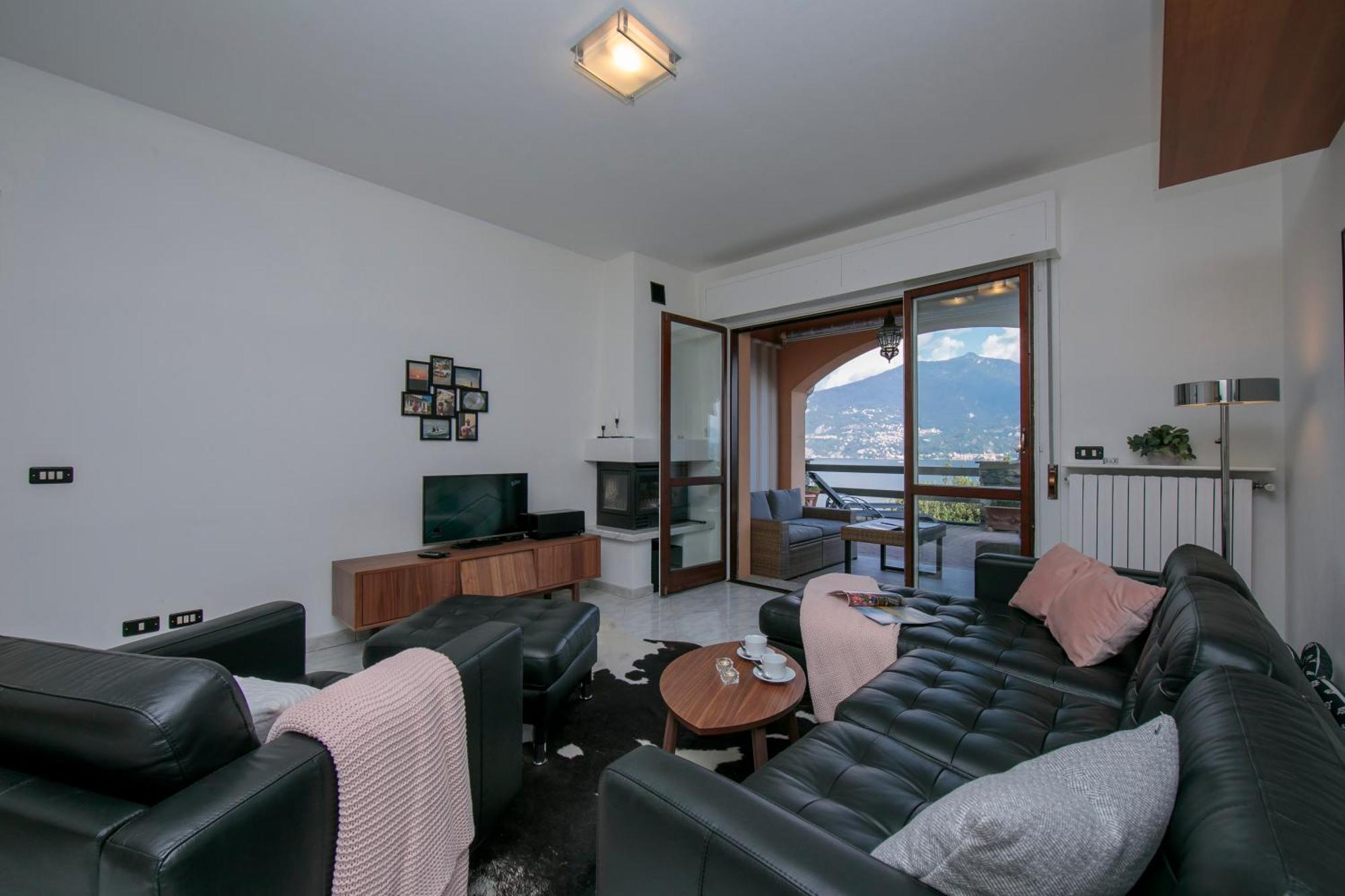 Sonenga Panoramic Terrace Apartment Menaggio Exterior photo