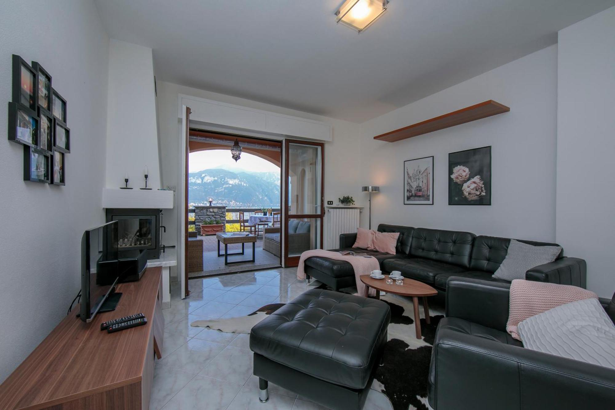 Sonenga Panoramic Terrace Apartment Menaggio Exterior photo